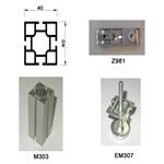 佛山合邦，方柱铝料 展览铝方通 标摊方铝型材