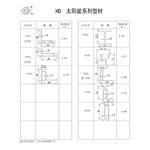 光伏太阳能组件边框铝合金型材